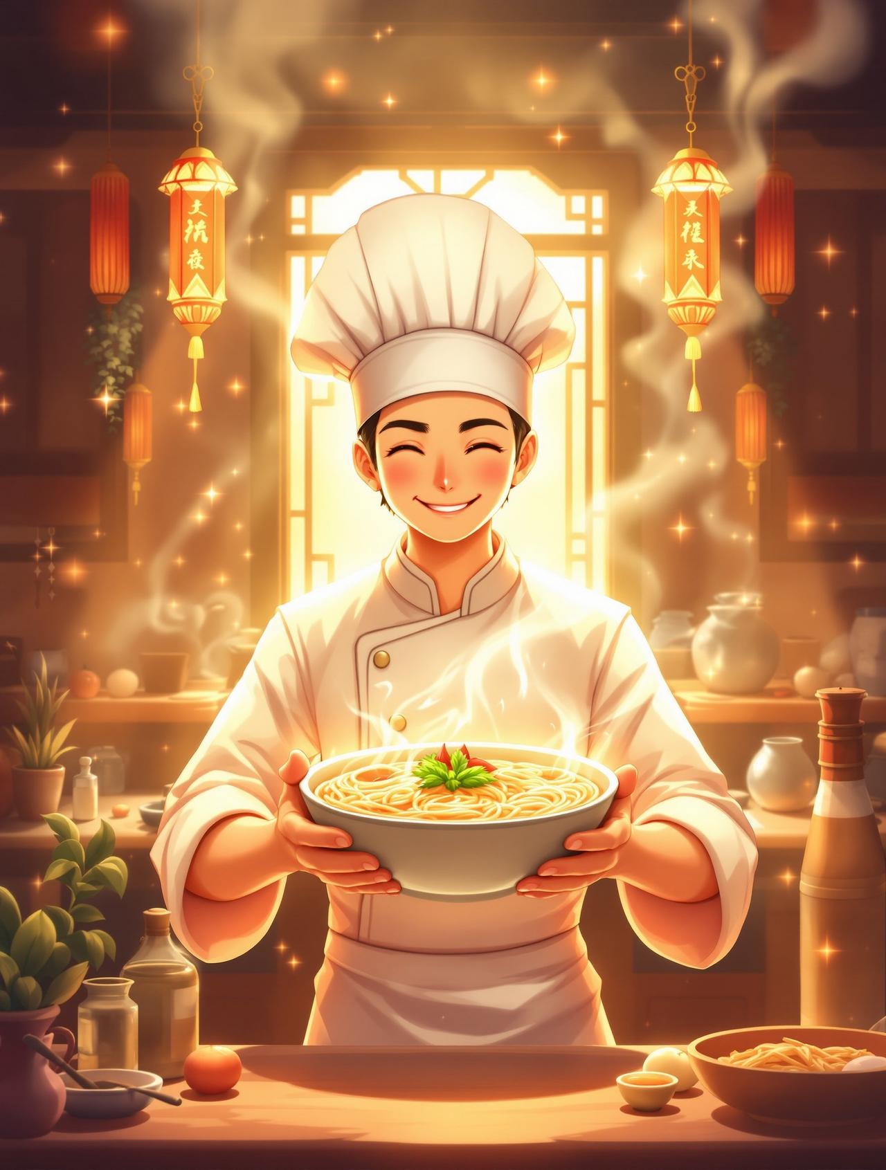 美食修仙录 - 黄豆魔改漫剧热门动漫短剧封面